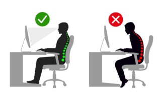 sit correctly
