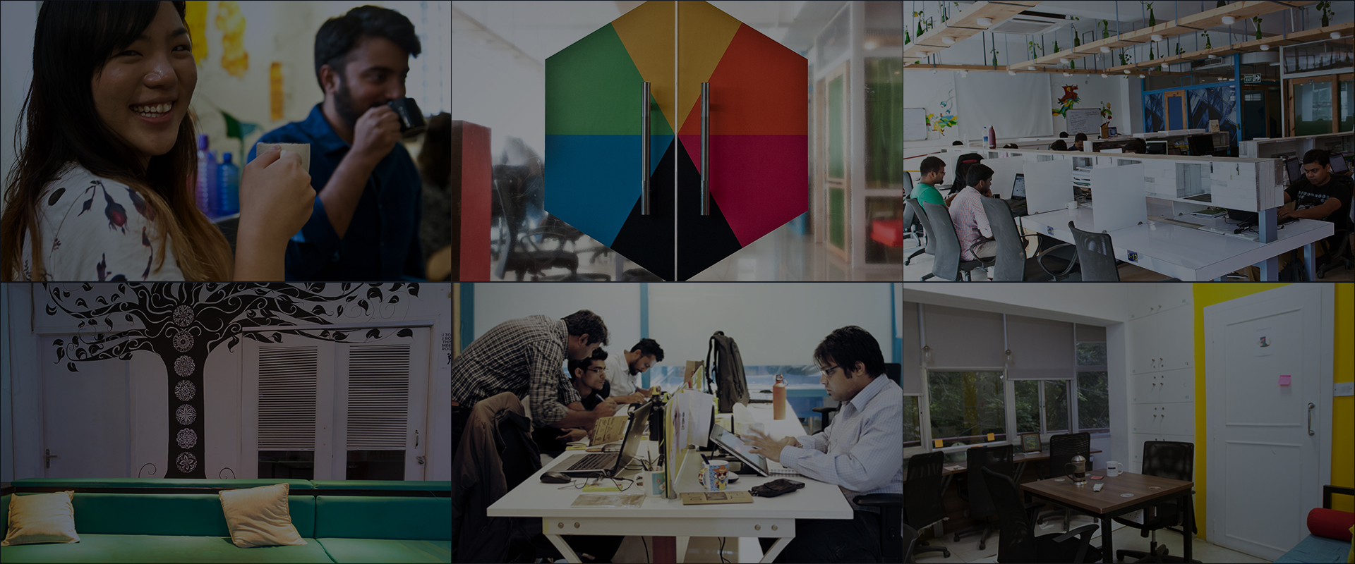 home page banner