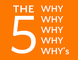 The 5 why analysis