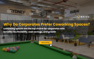 Corporates prefer coworking spaces