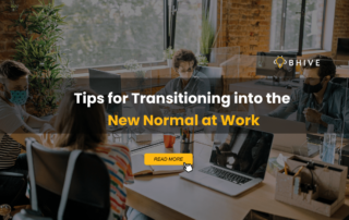 Tips for trainsitioning into the new normal