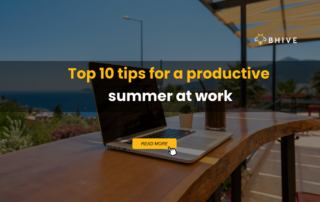 Tips for a productive summer at work