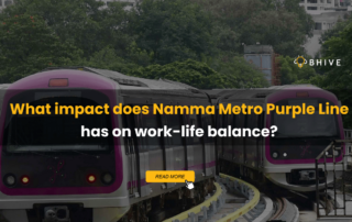 What impact does Namma Metro Purple Line has on work-life balance?