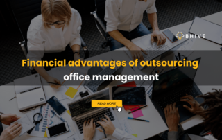 Financial advantages of outsourcing office management