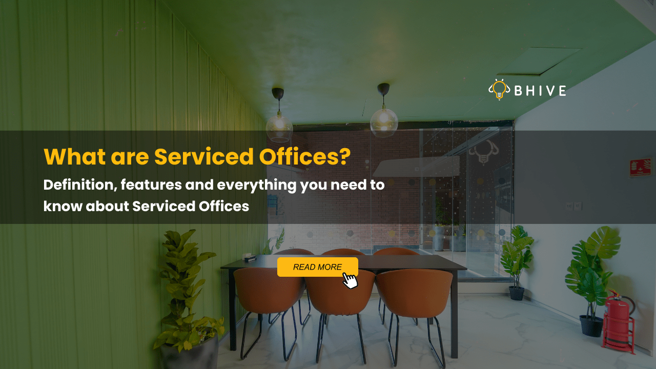 What are serviced offices?