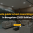 Ultimate guide to best coworking spaces in Bangalore (2025 Edition)