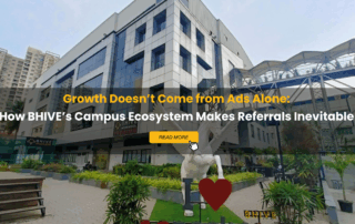 BHIVE Premium HSR Campus showcasing BHIVE’s Campus Ecosystem that drives organic growth through community and referrals